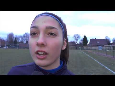 Amber Tysiak na KRC Genk Ladies B - OH Leuven B op 16.12.2017