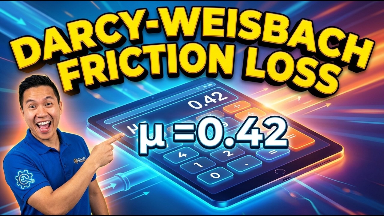 Darcy-Weisbach Friction Loss Calculator