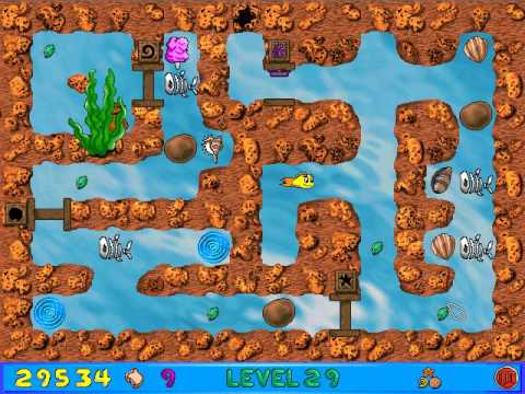 Freddi Fish and Luther's Maze Madness Full Playthrough - YouTube