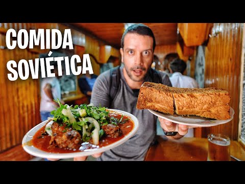 Tasting SOVIET FOOD in Georgia 🇬🇪