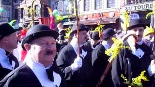 preview picture of video 'Carnaval de Binche le dimanche 2 - 03 - 2014  5eme Partie '