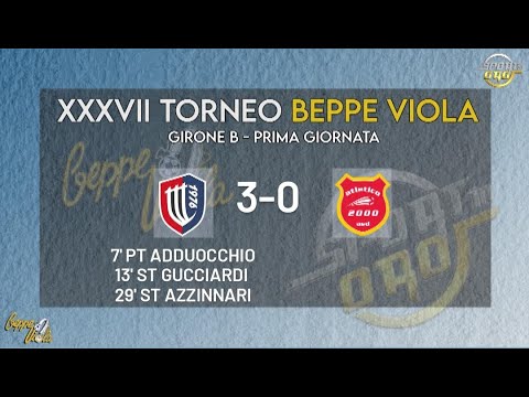 XXXVII Torneo Beppe Viola: Nuova Tor Tre Teste - Atletico 2000 3 - 0