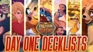 Reign of Jafar Day 1 Decklists | Maelstrom | Disney Lorcana