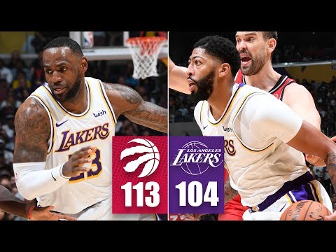 Anthony Davis scores 27, LeBron records another triple-double | 2019-20 NBA Highlights