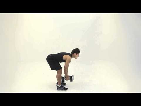 Dumbbell Bent Over Lateral Raise