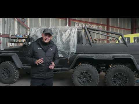 Mercedes Benz G Class 6x6 homemade - building a homemade 6x6. Readiness 99%
