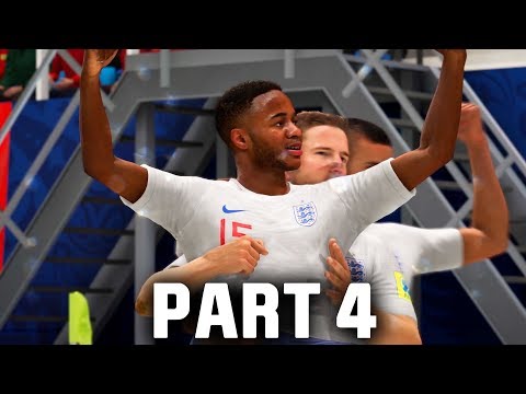FIFA 18 World Cup Gameplay Walkthrough Part 4 - SEMI FINAL (ENGLAND)