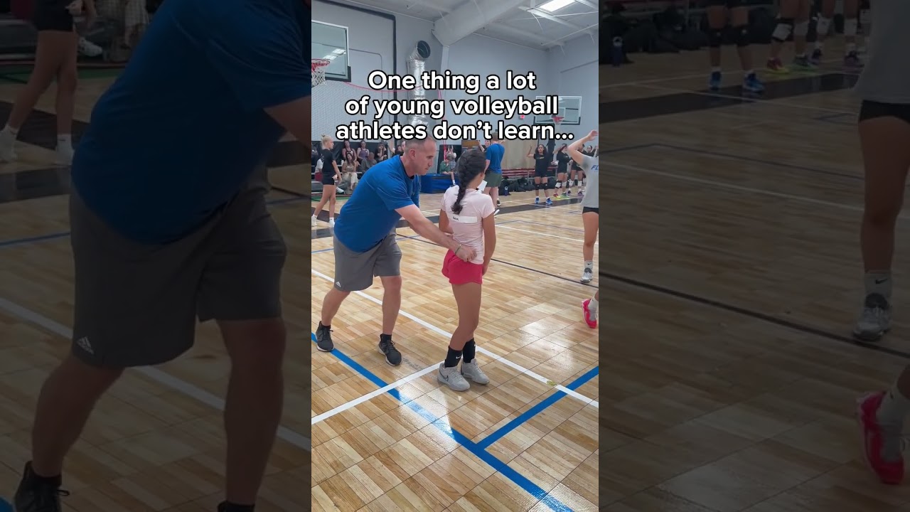 Young volleyball players need to learn this!