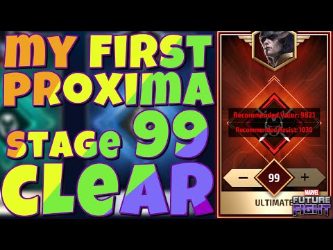 MY FIRST PROXIMA STAGE 99 CLEAR | MARVEL FUTURE FIGHT