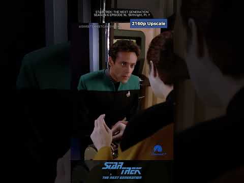 [4K] Data has a Pulse | DS9 Crossover | Star Trek TNG S06E16 'Birthright' #shorts #startrek #clips