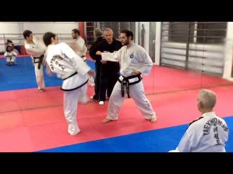 Master Vasilis Alexandris - ITF Taekwon-do One step sparring
