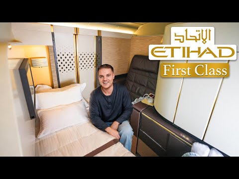 I'm flying the FIRST CLASS Apartment with Etihad (Paris to Abu Dhabi)