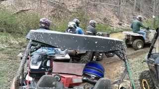 preview picture of video '2012 Pickens ATV Poker Run lined up'
