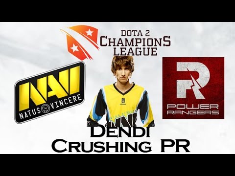 Dendi Crushing PR - Na'Vi vs Power Ranger Winners Bracket Finals Game 1 Highlights @D2CL Season 4
