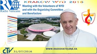 Download lagu Pope Francis in Poland: Meeting with the volunteers & the organizing Committee mp3