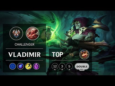 Vladimir Top vs Teemo - EUW Challenger Patch 9.24