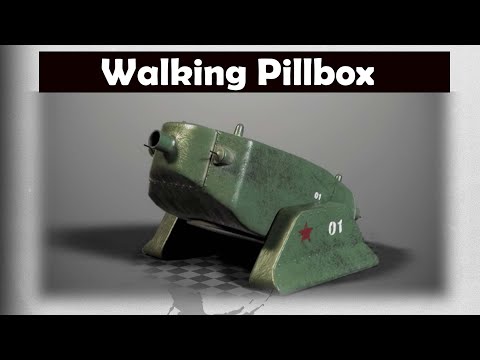 "Invincible" Walking pillbox From the USSR | Interesting History