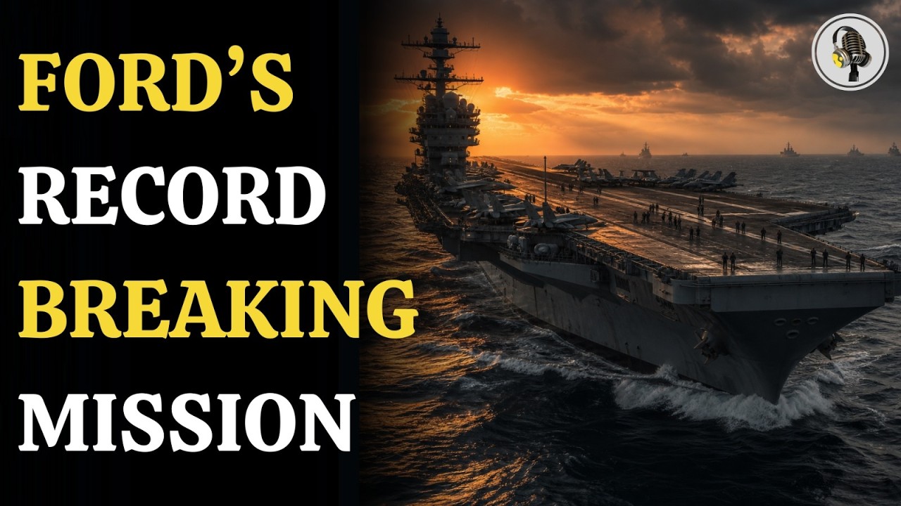 USS Gerald Ford Breaks Deployment Record After 300 Days At Sea | WION Podcast