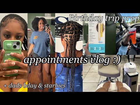 come to my appointments vlog | vacay ready