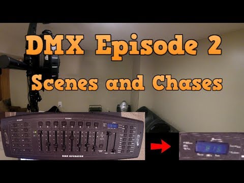 HOW TO DMX PROGRAM - SCENES AND CHASES
