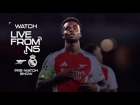 BIGGEST GAME OF THE SEASON! | Arsenal vs Real Madrid | LIVE FROM N5 | Pre-match show | UCL