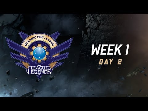 OPL Split 2 2017 - Week 1 Day 2: LGC vs. SIN | AV vs. TM