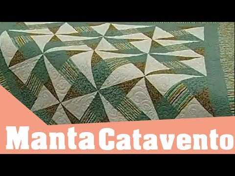 Como fazer a Manta Catavento com Régua Entrelaçada | Programa Arte Brasil | Ana Cosentino