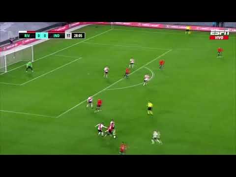 INDEPENDIENTE 1 RIVER 1 - Gol de Fabricio Bustos
