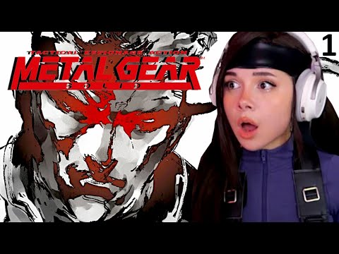 My First Time Playing Metal Gear Solid | Metal Gear Solid Part 1