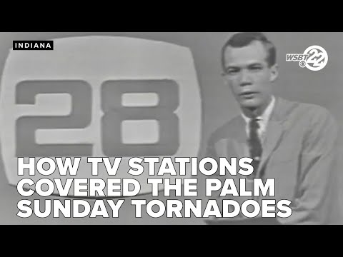 How TV News covered the Palm Sunday Tornadoes 60 years ago