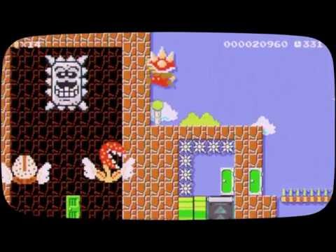 右からも左からも攻められる。挟まれてみたい。 by りょうおじ - SUPER MARIO MAKER - No Commentary 1AI