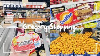 Grocery Shopping at Lotte Mart 🛒| Food Haul, Snacks & Household Essentials ✨