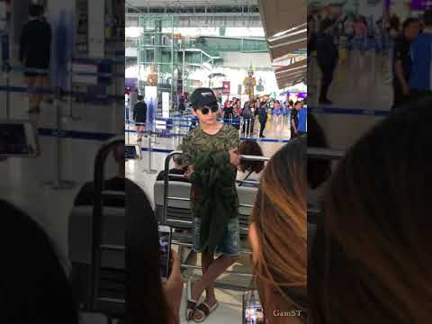 12122017 Krist x Singto @Suvarnabhumi Airport go to DAD