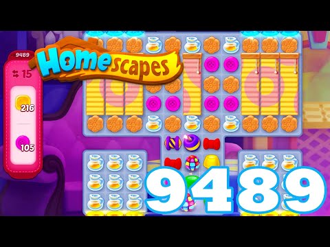 Homescapes Level 9489 HD | 3 - match puzzle game | Gameplay Walkthrough | android | GameGo Game IOS