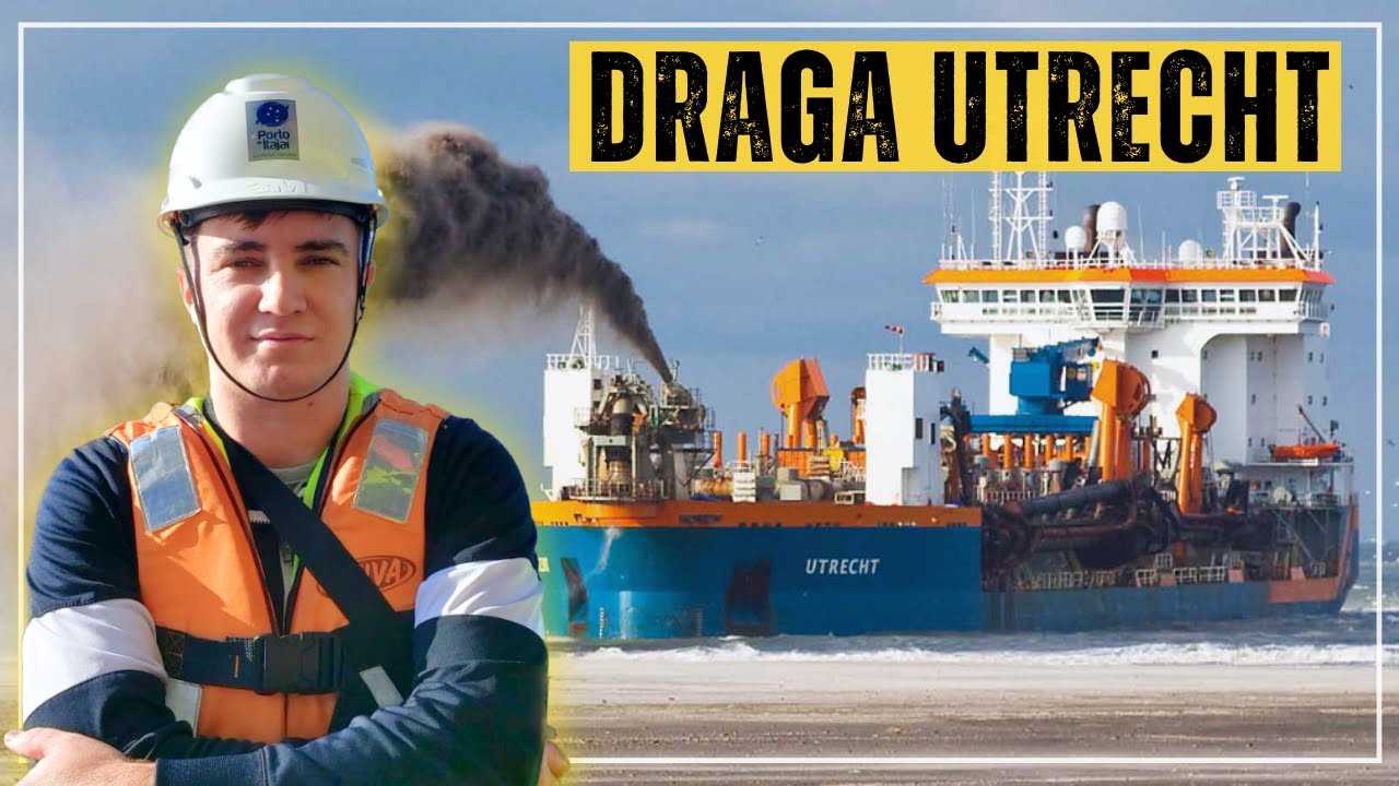Inside the LARGEST Suction DREDGER in Operation in Brazil