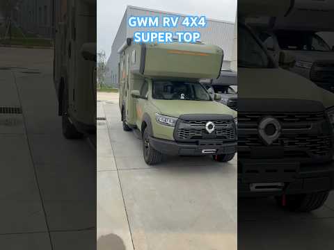The GWM RV 4X4 super top #4x4rwd #camper #rv #gwm # China Rvs #livezone Rvs#pickup #motorhome