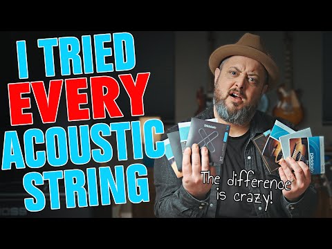 Trying Every Type of Acoustic Guitar String