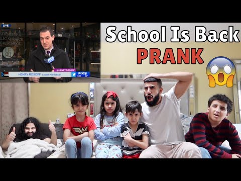 SCHOOL IS BACK PRANK!!!!