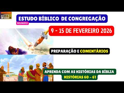 Congregation Bible Study Meeting, week of February 9-15, 2026. JW Brazil