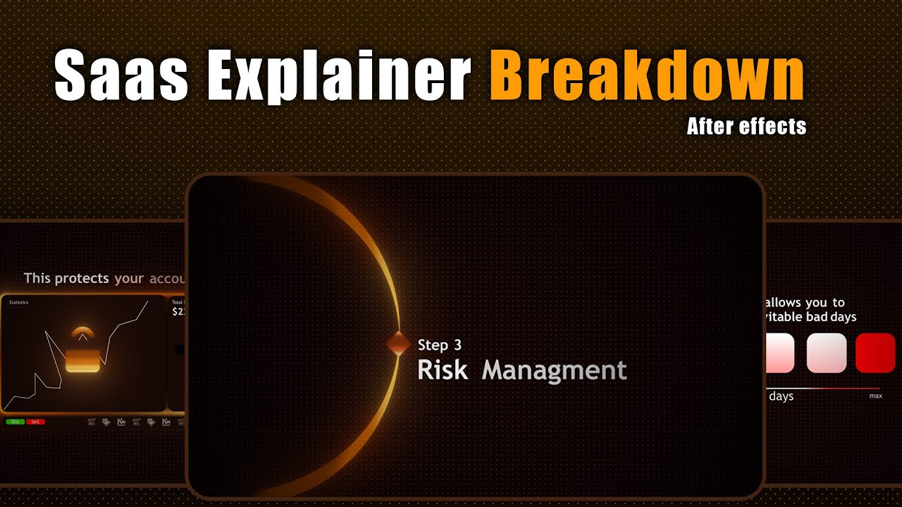 SaaS Explainer Video Tutorial | SaaS Explainer Video After Effects UI Animation