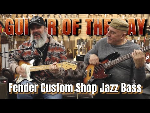 Fender Custom Shop Jazz Bass | Guitar of the Day - Mick Hayes "Checkered Past"