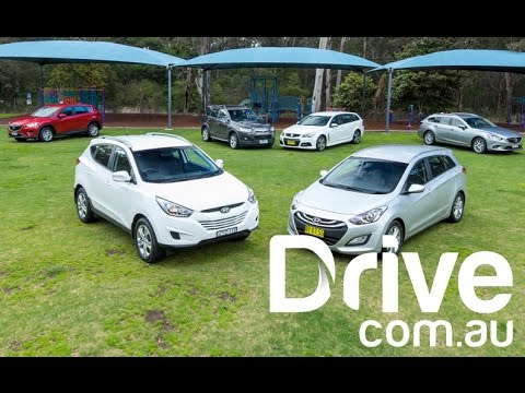 Mazda6 v CX-5,  i30 Tourer v ix35, Commodore v Captiva7 | Drive.com.au