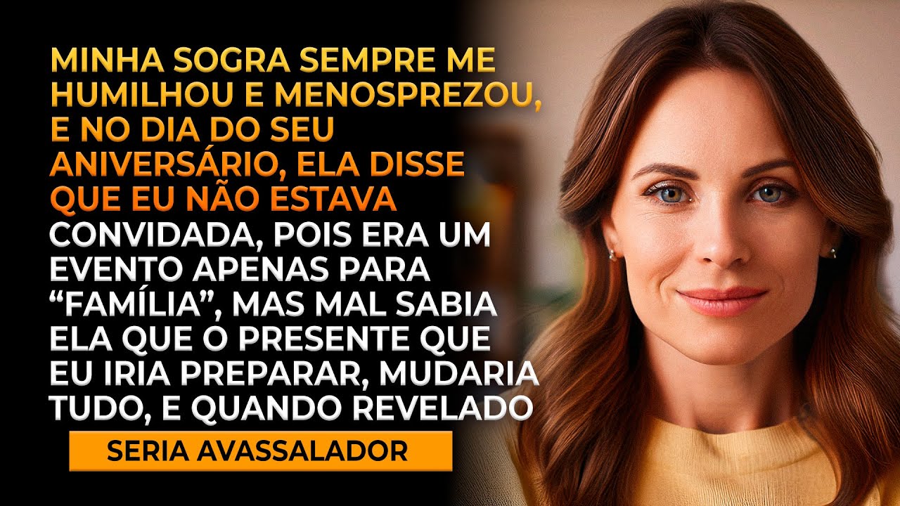 Minha sogra me expulsou do seu aniversário, então entreguei um presente que mudaria tudo