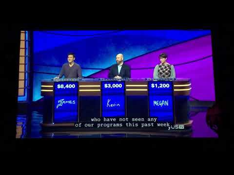Jeopardy, James Holzhauer hits a Daily Double & LOSES IT ALL....but only the 1st round 😜 (4/15/19)