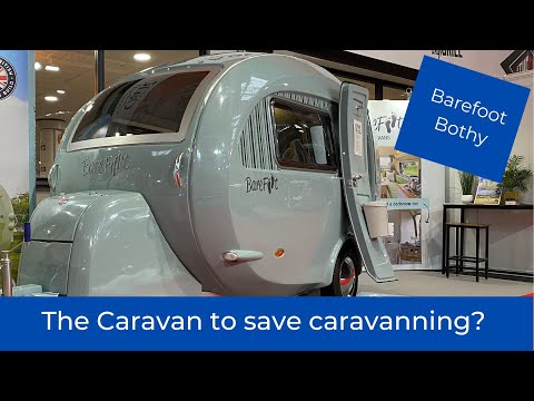 The Cool Camper that could save caravanning - the Barefoot Bothy Caravan