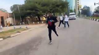 Army Chase Sowore at Free Nnamdi Kanu protest in Abuja