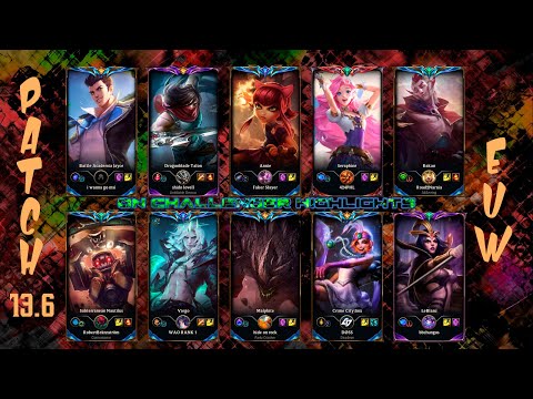 EUW Challenger Match #622 Highlights Patch 13.6 [G2 Esports - Caps, WBD - Phlaty, EINS - SMILEY]