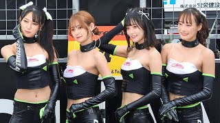 スーパーGT2022 第6戦 SUGO⑱ 荒井つかさ(@22tuttu)さん 美桜(@eli_ol_moon)さん 涼雅(@su__taro_y)さん 相沢菜月(@aizawa_natsuki)さん