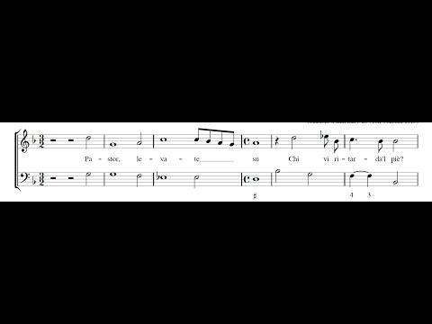 MARCO DA GAGLIANO: Pastor levate su PDF SCORE