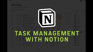  - Task Management with Notion (Part 1)